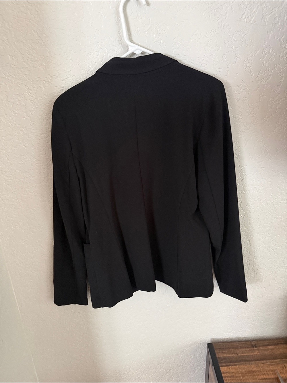 Candie's Black Blazer with Floral Lining - Picture 4 of 5